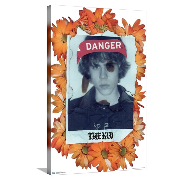 The Kid Laroi - Danger Canvas Wall Poster, 22.375" x 34"