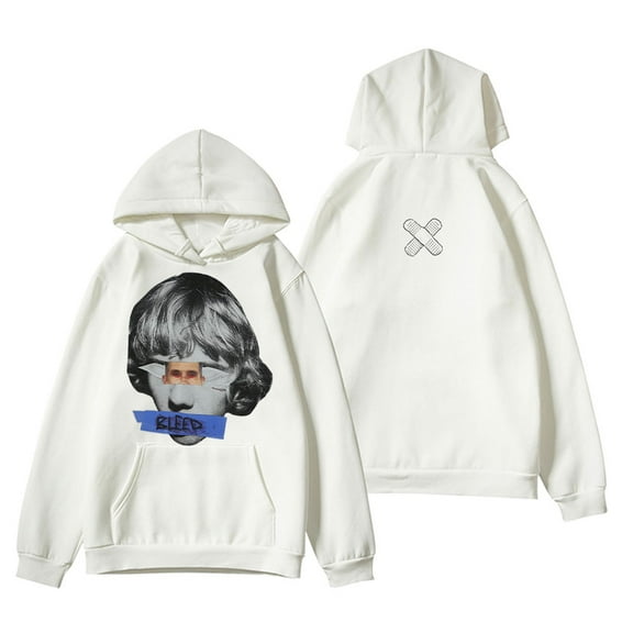 The Kid Laroi Merch BLEED Hoodie Unisex Fashion Casual Long Sleeve Sweatshirt