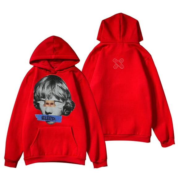 The Kid Laroi Merch BLEED Hoodie Unisex Fashion Casual Long Sleeve Sweatshirt