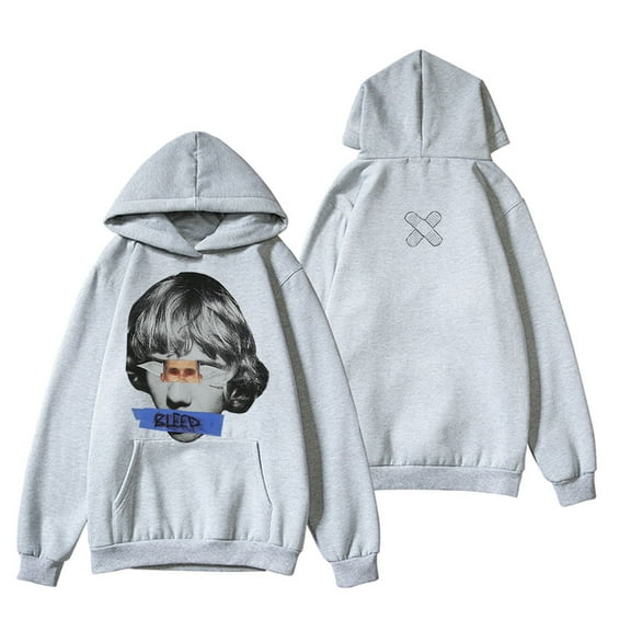 The Kid Laroi Merch BLEED Hoodie Unisex Fashion Casual Long Sleeve Sweatshirt