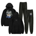 thumbnail image 1 of The Kid Laroi Merch BLEED Hoodie and Sweatpants set pop print Unisex Casual Street Clothing, 1 of 3