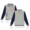 thumbnail image 1 of The Kid Laroi Merch TFTKL Baseball Jacket Unisex Fashion Long Sleeve Jacket, 1 of 3
