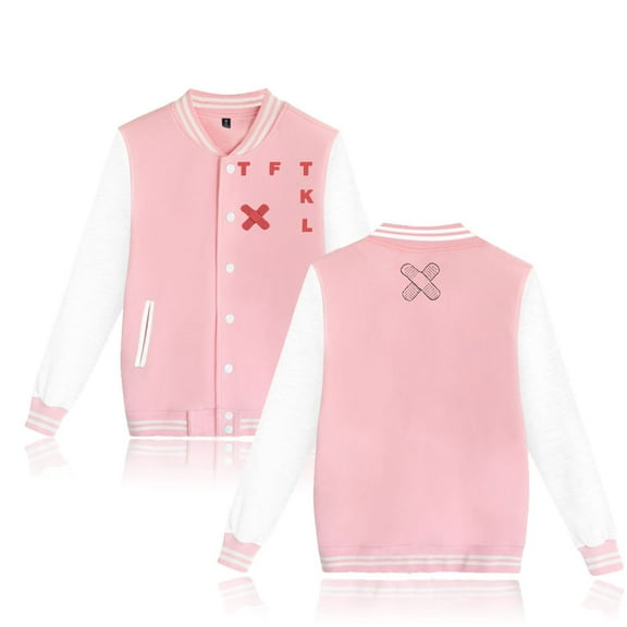 The Kid Laroi Merch TFTKL Baseball Jacket Unisex Fashion Long Sleeve Jacket
