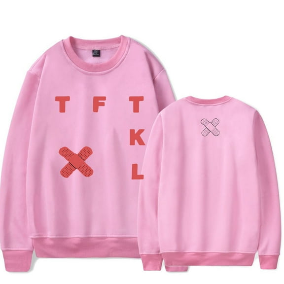 The Kid Laroi Merch TFTKL Crewneck Sweatshirt Unisex Fashion Long Sleeve Top