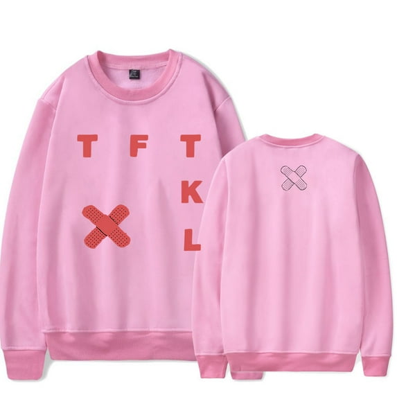 The Kid Laroi Merch TFTKL Crewneck Sweatshirt Unisex Fashion Long Sleeve Top