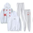 thumbnail image 1 of The Kid Laroi Merch TFTKL Hoodie and Sweatpants set pop print Unisex Casual Street Clothing, 1 of 4
