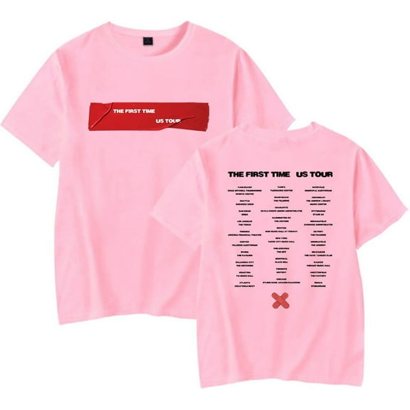 The Kid Laroi Tape Tour Merch Short Sleeve T-shirt Unisex Fashion Crew Neck Top