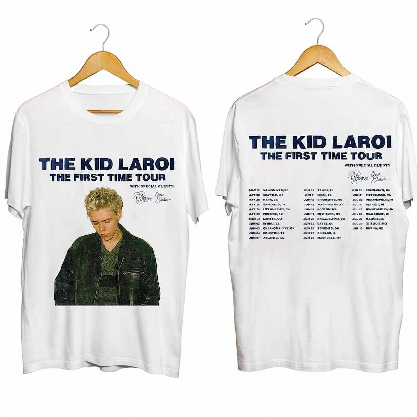 The Kid Laroi The First Time Tour US 2024 Shirt, The Kid Laroi Fan