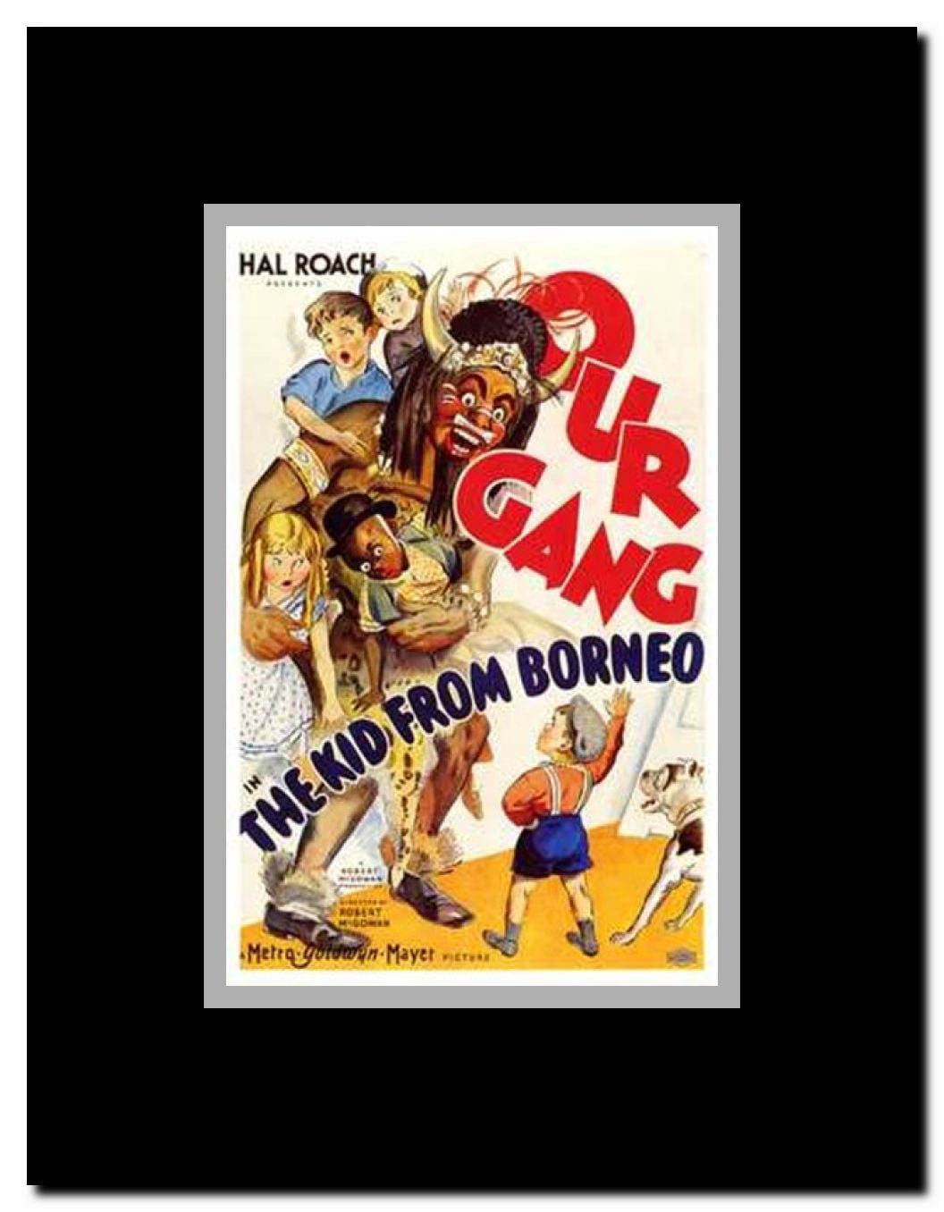 The Kid from Borneo Framed Movie Poster