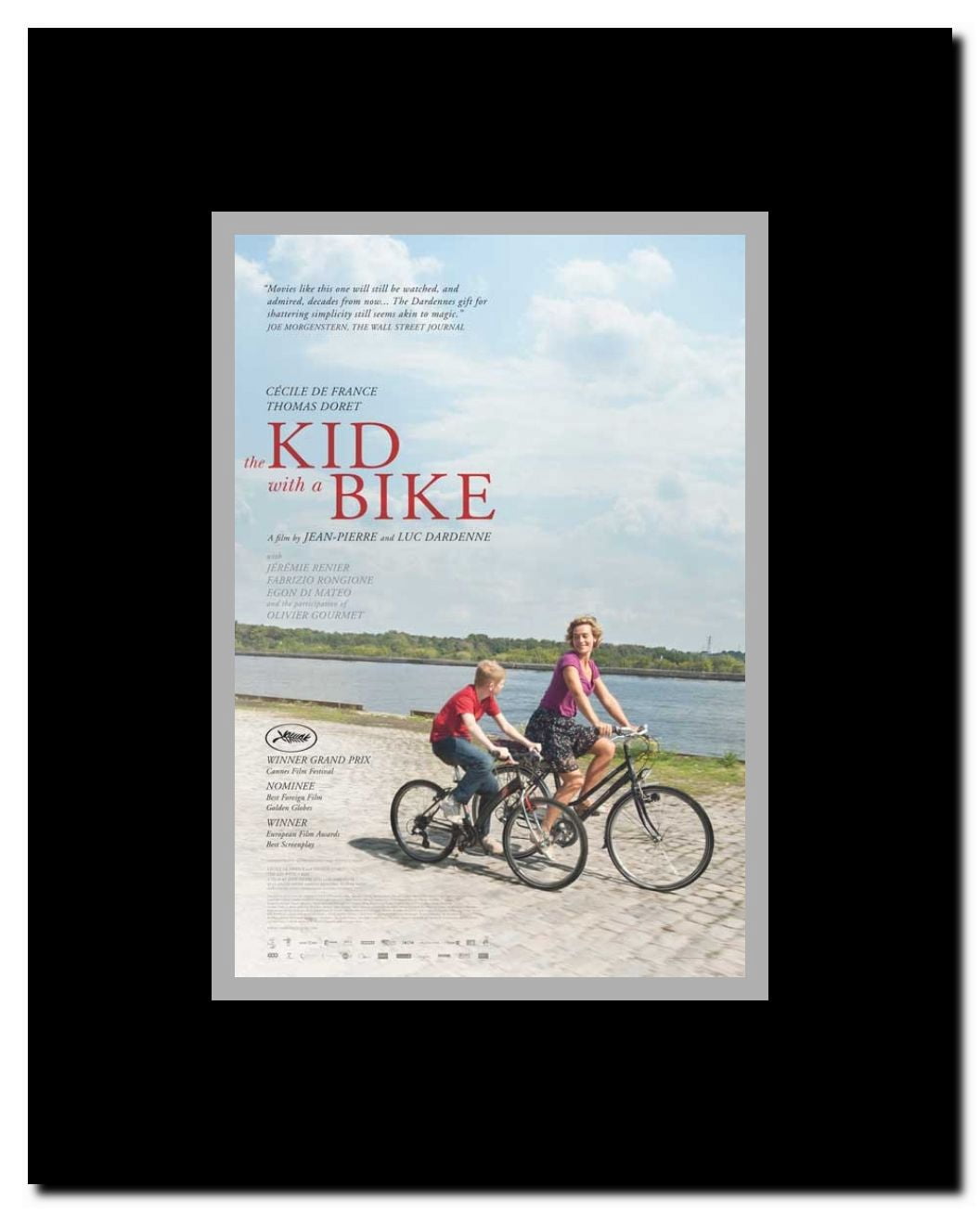 The Kid with a Bike Framed Movie Poster