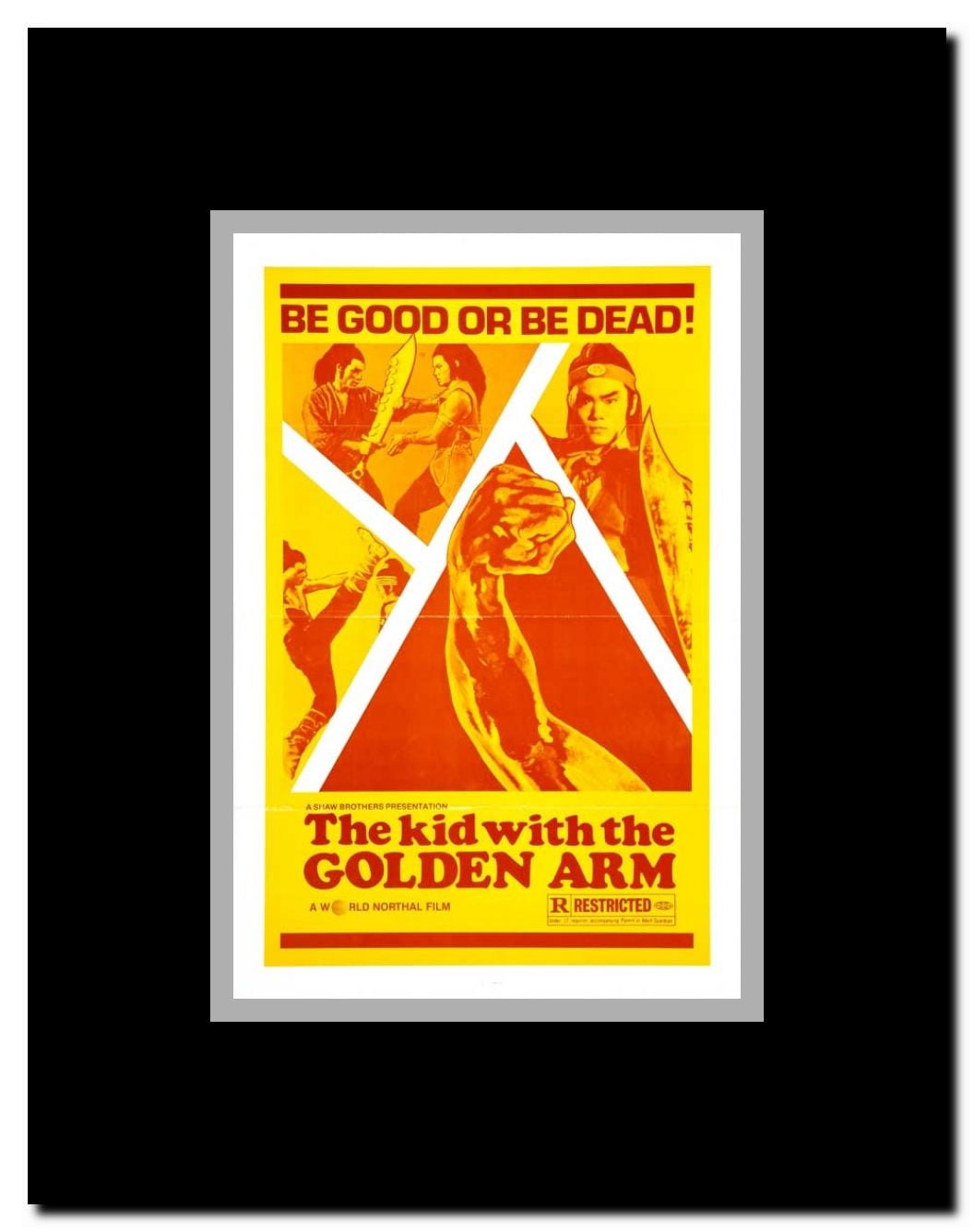 The Kid with the Golden Arm Framed Movie Poster
