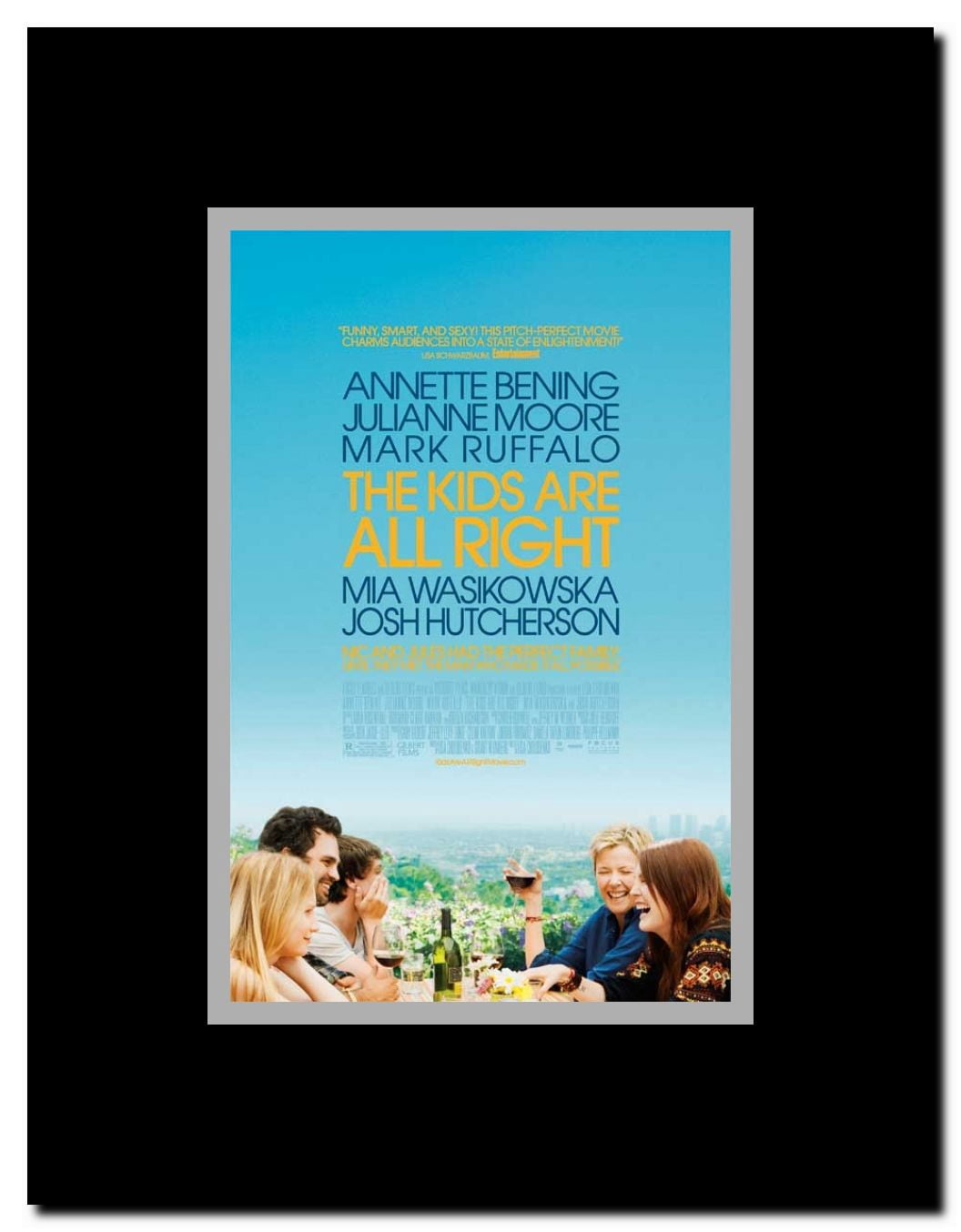 The Kids Are All Right Framed Movie Poster