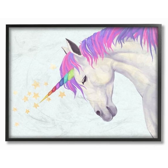 The Kids Room By Stupell Animal Fantasy Framed Art Print, by Ziwei Li