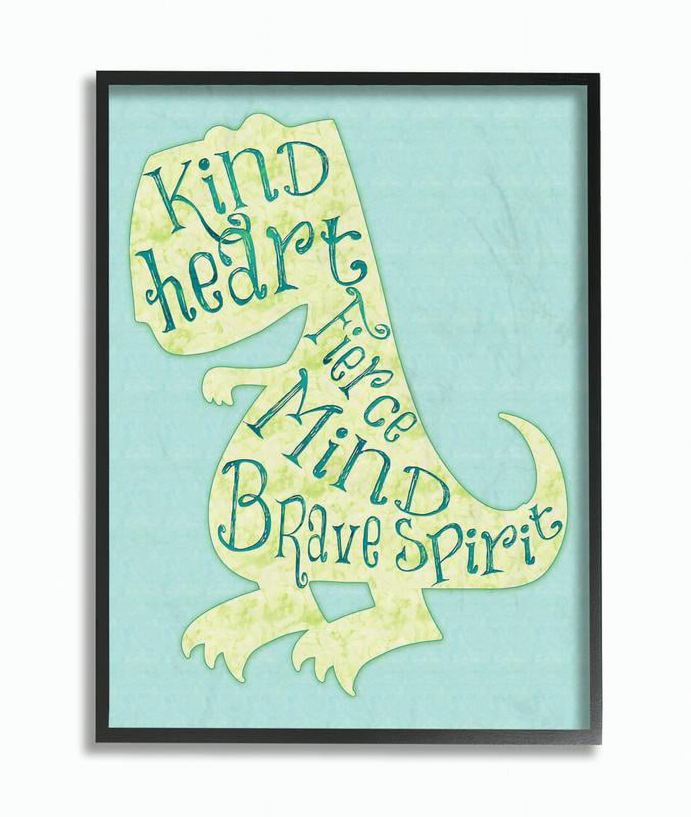 The Kids Room By Stupell Dinos Printed Framed Art Print, by Erica Billups