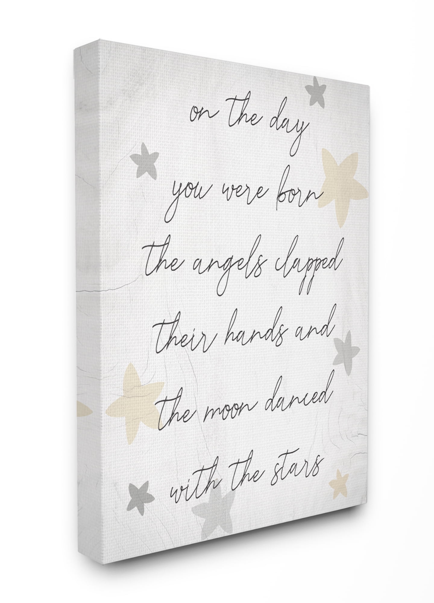 The Kids Room By Stupell Our Greatest Adventure Neutral Grey Hot Air Balloons Canvas Wall Art