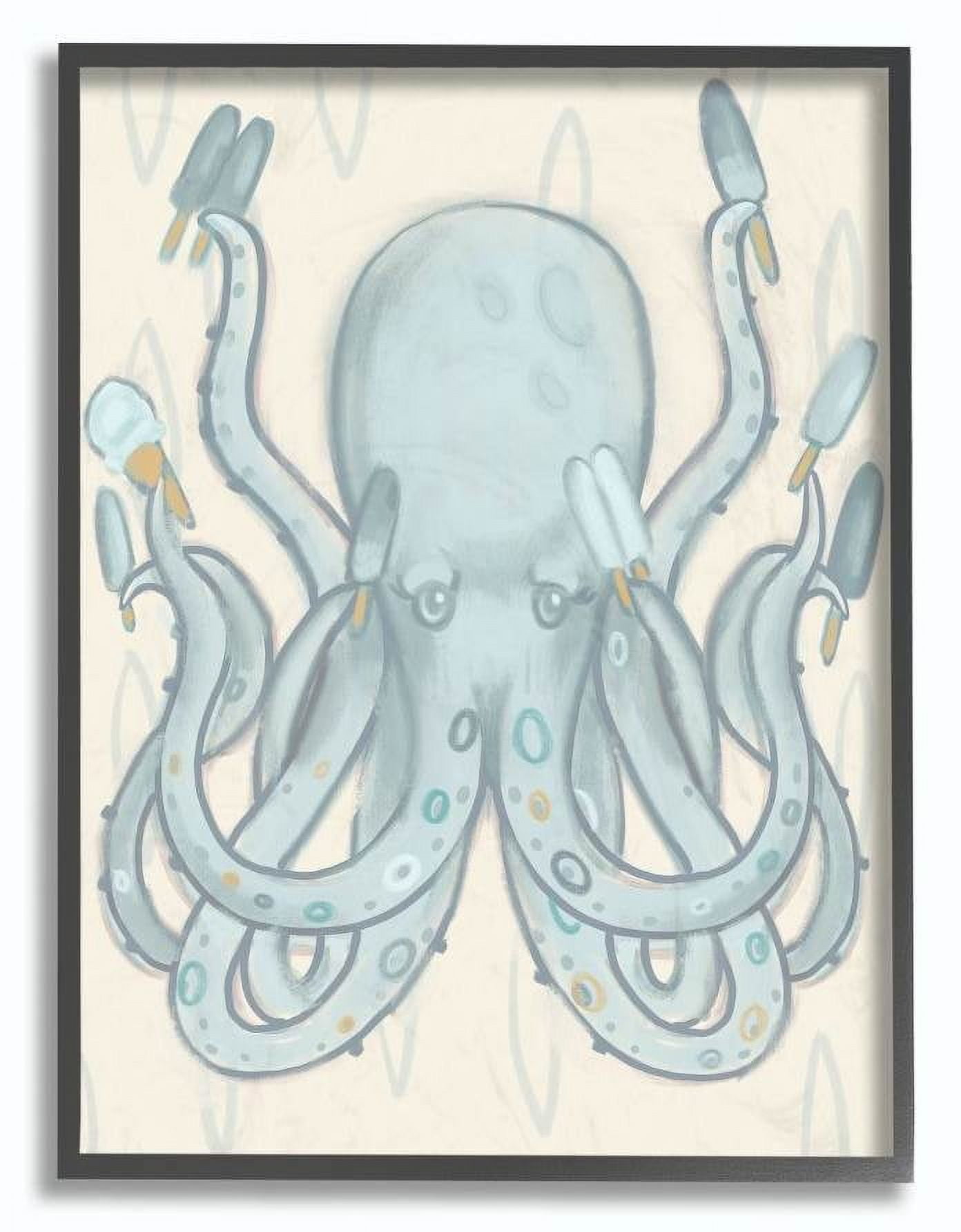 The Kids Room By Stupell Printed Ocean Framed Art Print, by Jason Brueck