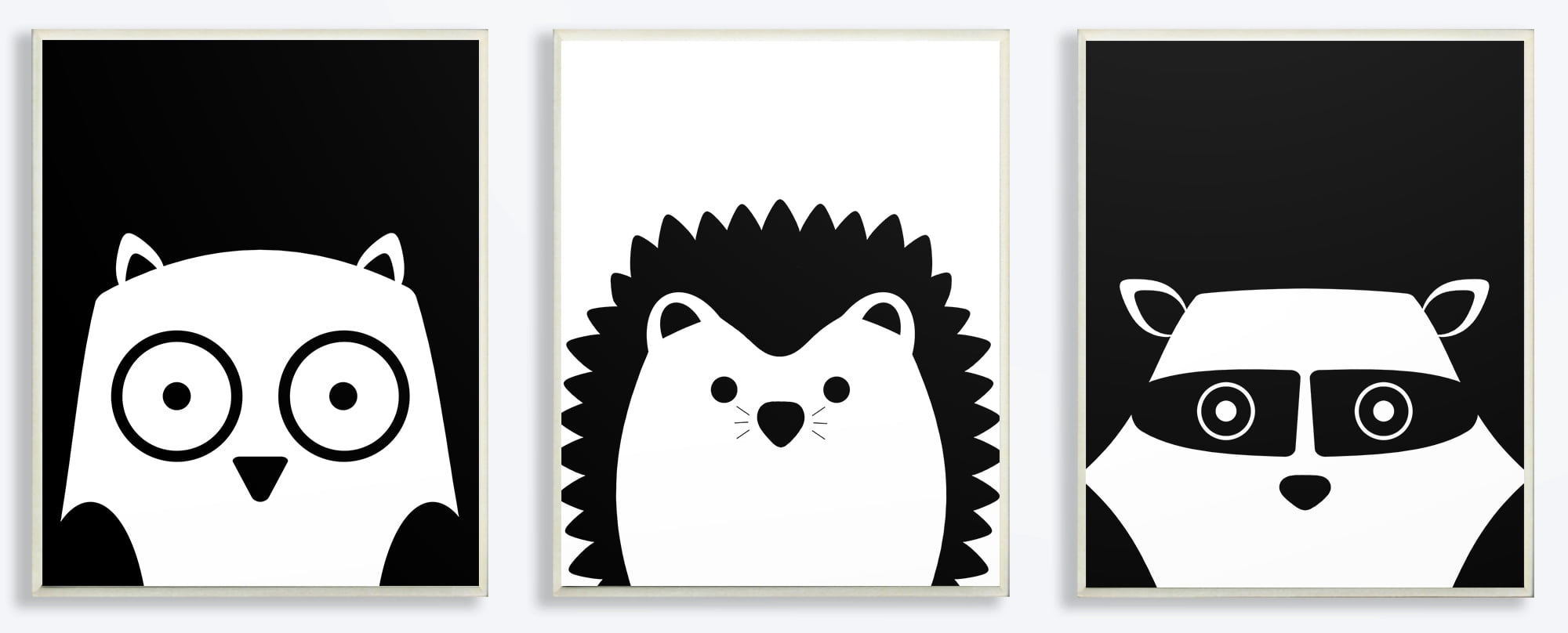 The Kids Room By Stupell Woodland MDF Wall Plaques, Set of 3