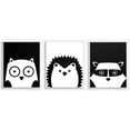thumbnail image 1 of The Kids Room By Stupell Woodland MDF Wall Plaques, Set of 3, 1 of 2