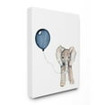 thumbnail image 1 of The Kids Room by Stupell Baby Elephant with Blue Balloon Canvas Wall Art by Daphne Polselli, 1 of 6