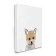 thumbnail image 1 of The Kids Room by Stupell Baby Fox Animal Kids Painting Canvas Wall Art by Leah Straatsma, 1 of 6
