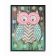 thumbnail image 1 of The Kids Room by Stupell Distressed Woodland Owl Framed Wall Art by Reesa Qualia, 1 of 5