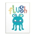 thumbnail image 1 of The Kids Room by Stupell Flush Monster Cartoon Typography Oversized Wall Plaque Art, 12.5 x 0.5 x 18.5, 1 of 4