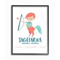 thumbnail image 1 of The Kids Room by Stupell Fun Modern Zodiac Sagittarius Centaur Child Framed Giclee Texturized Art, 11 x 1.5 x 14, 1 of 2