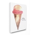 thumbnail image 1 of The Kids Room by Stupell I Scream For Ice Cream Watercolor Stretched Canvas Wall Art, 16 x 1.5 x 20, 1 of 2