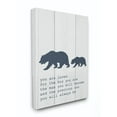 thumbnail image 1 of The Kids Room by Stupell Kids Inspirational Word Boys Bear Family Animal Design Canvas Wall Art by Daphne Polselli, 1 of 3