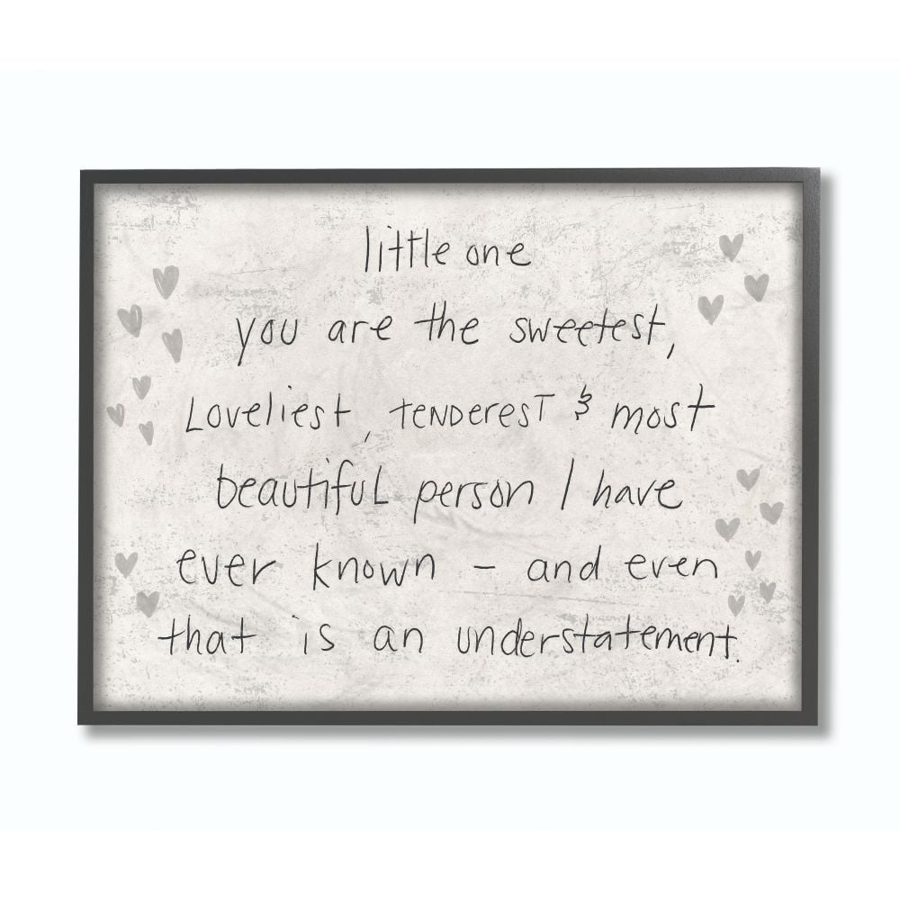 The Kids Room by Stupell Kids Inspirational Word Grey Stars Bedroom Nursery Design Framed Giclee Texturized Art by Daphne Polselli