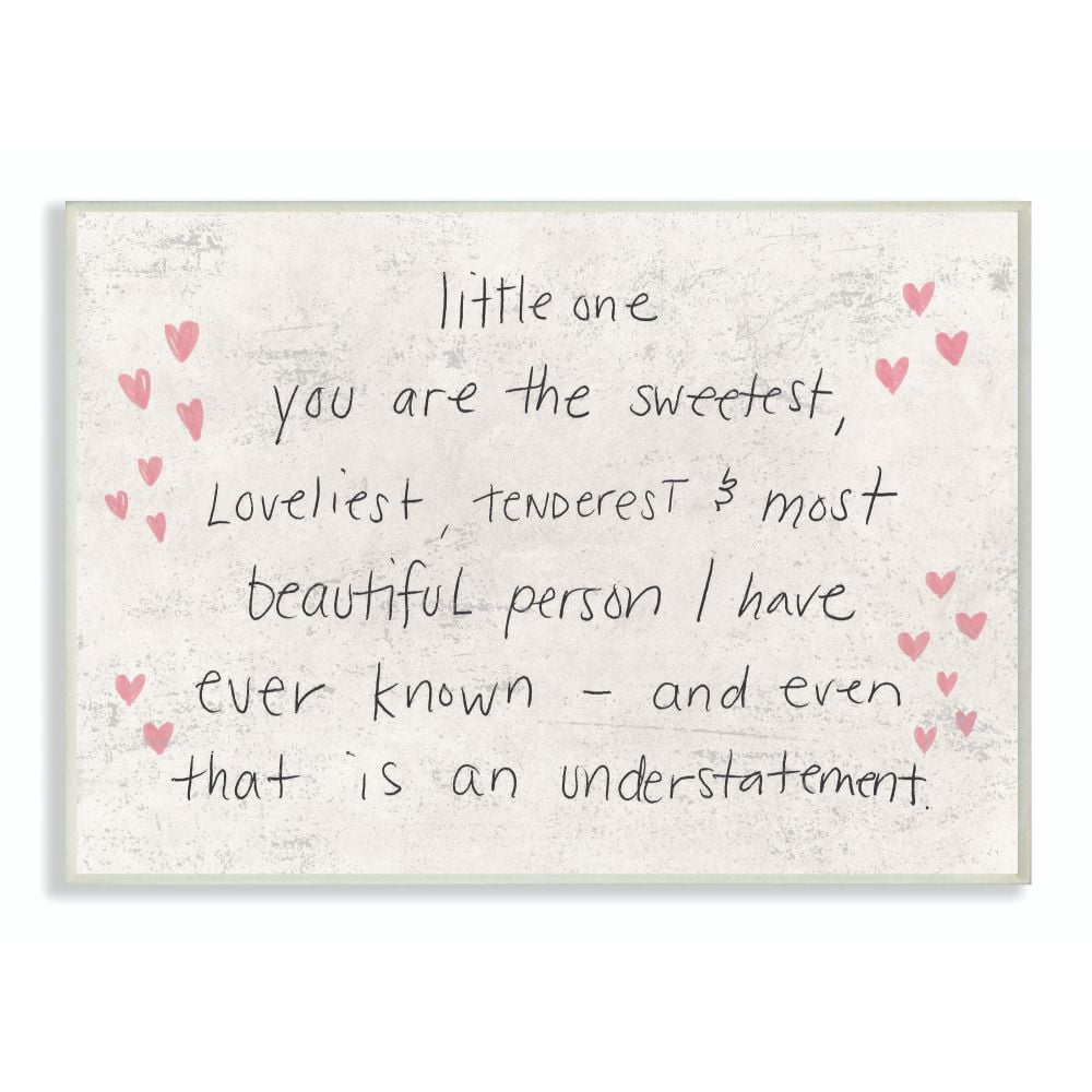 The Kids Room by Stupell Kids Inspirational Word Pink Stars Bedroom Nursery Design Wall Plaque Art by Daphne Polselli