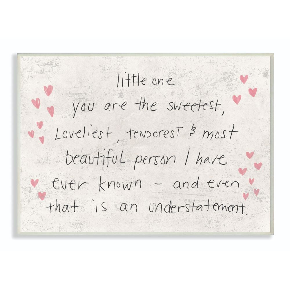 The Kids Room by Stupell Kids Inspirational Word Pink Stars Bedroom Nursery Design Wall Plaque Art by Daphne Polselli
