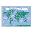 thumbnail image 1 of The Kids Room by Stupell Kids World Map Colorful Nursery Design Wall Plaque Art by Daphne Polselli, 1 of 3