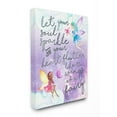 thumbnail image 1 of The Kids Room by Stupell Let Your Soul Sparkle Fairies Painting Canvas Wall Art by Erica Billups, 1 of 6
