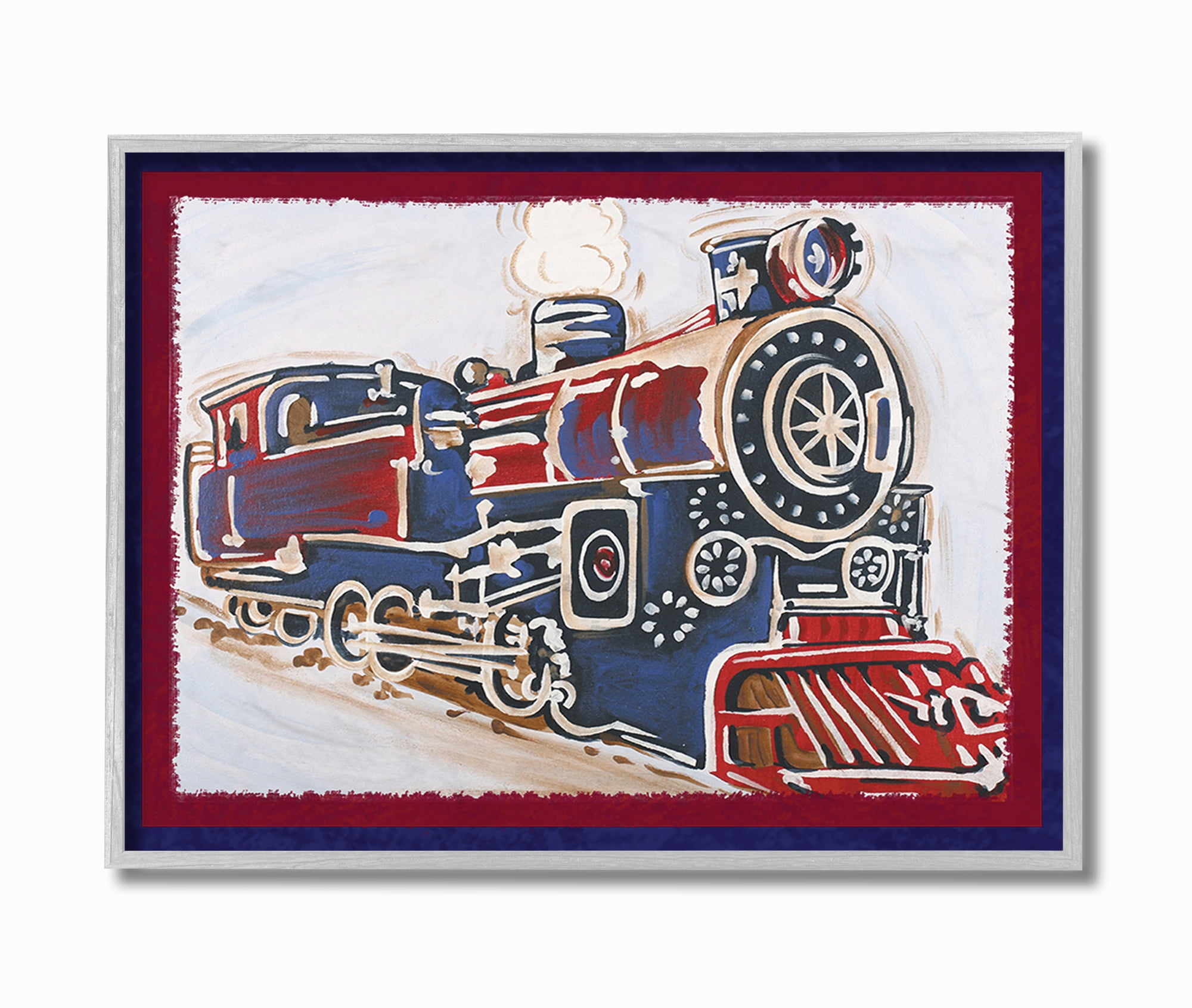 The Kids Room by Stupell Millennium Area Rug Framed Wall Art by Reesa Qualia