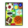 thumbnail image 1 of The Kids Room by Stupell Multi-Sport Framed Wall Art by nJoyArt, 1 of 6