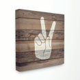 thumbnail image 1 of The Kids Room by Stupell Peace Hand Distressed Wood Canvas Wall Art by Daphne Poselli, 1 of 5