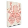 thumbnail image 1 of The Kids Room by Stupell Popsicle Octopus Ocean Sea Animal Pink Kids Drawing Canvas Wall Art by Daphne Polselli, 1 of 5