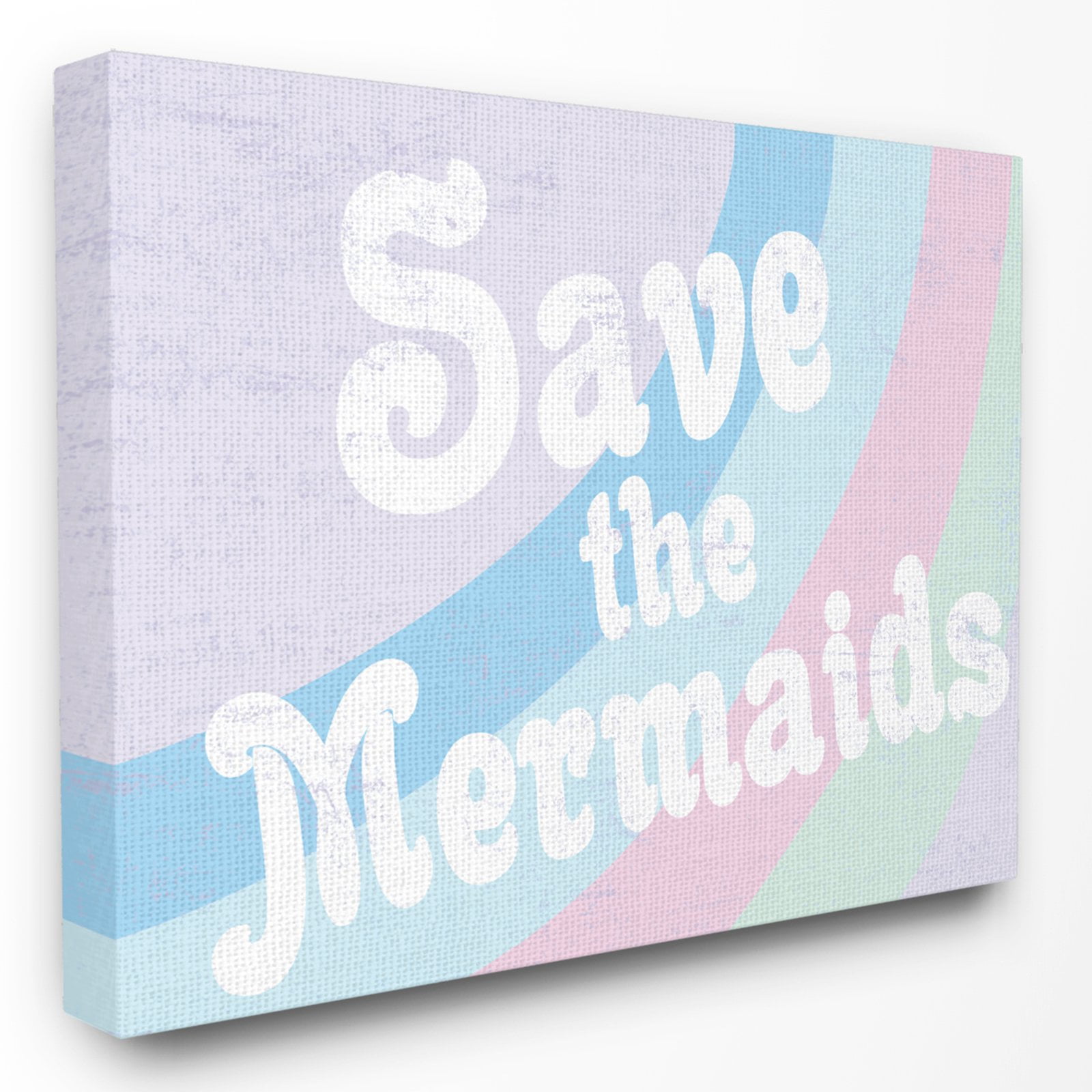 The Kids Room by Stupell Save The Mermaids Oversized Wall Plaque Art, 13 x 0.5 x 19