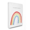thumbnail image 1 of The Kids Room by Stupell Somewhere Over The Rainbow Painted Lines Canvas Wall Art, 1 of 6