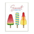 thumbnail image 1 of The Kids Room by Stupell Sweet Summertime Ice Creams Kids Nursery Design Wall Plaque by Ziwei Li, 1 of 1