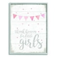 thumbnail image 1 of The Kids Room by Stupell Thank Heaven Girls Pink Kids Word Design Framed Wall Art by Daphne Polselli, 1 of 5