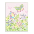 thumbnail image 1 of The Kids Room by Stupell The Kids Room by Stupell Pastel Butterflies and Flowers Wall Plaqueby Reesa Qualia, 1 of 6