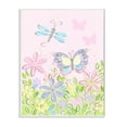 thumbnail image 1 of The Kids Room by Stupell The Kids Room by Stupell Pastel Butterfly and Dragonfly Wall Plaqueby Reesa Qualia, 1 of 6