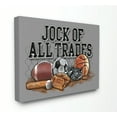 thumbnail image 1 of The Kids Room by Stupell The Stupell Home Decor Art, Jock Of All Trades Sports Balls Canvas Wall Art by Antonio Reguerio, 1 of 6
