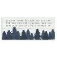 thumbnail image 1 of The Kids Room by Stupell You Are Loved For The Precious Son You Are Navy Blue Forest Canvas Wall Art, 1 of 7