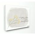 thumbnail image 1 of The Kids Room by Stupell You Are My Sunshine Yellow Flower Illustration Canvas Wall Art by Katie Douette, 1 of 5