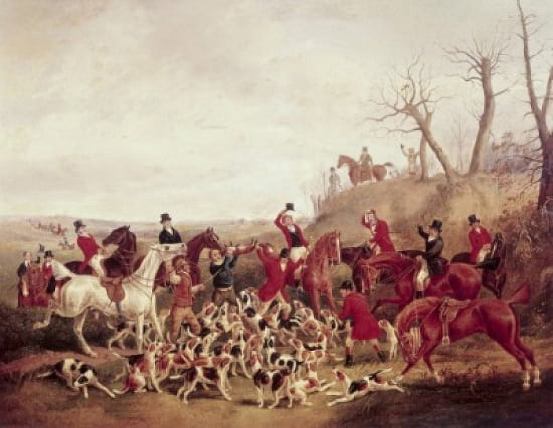 The Kill 1830 Henry Thomas Alken (1785-1851British) Canvas Art - Henry Thomas Alken (18 x 24)