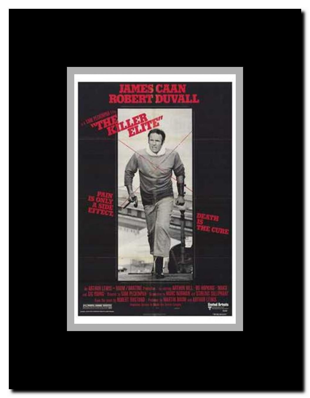 The Killer Elite Framed Movie Poster