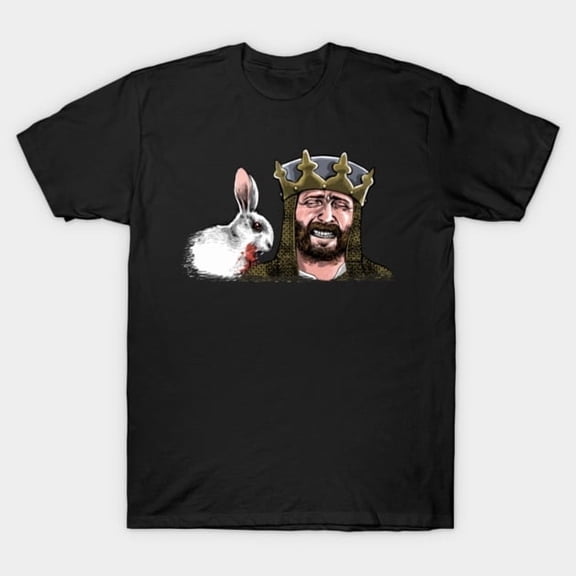The Killer Rabbit Funny Monty Python Parody Graphic - Durable Stitching, H42913 Unisex T-Shirt, Up to 5XL Available
